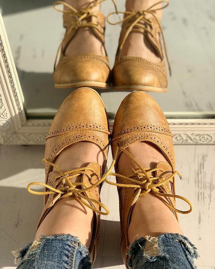 Evie - Stylové vintage podpůrné boty