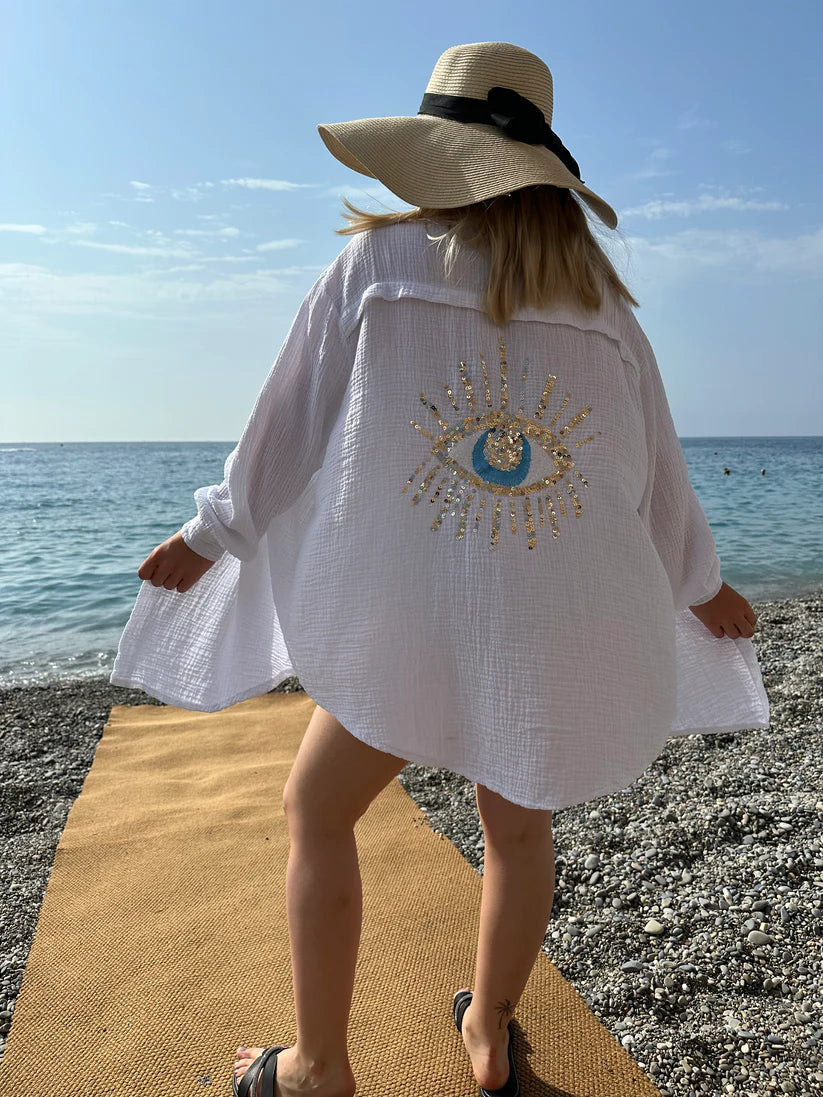 Elody - Camicia Oversize (Disponibile in Taglie Forti)