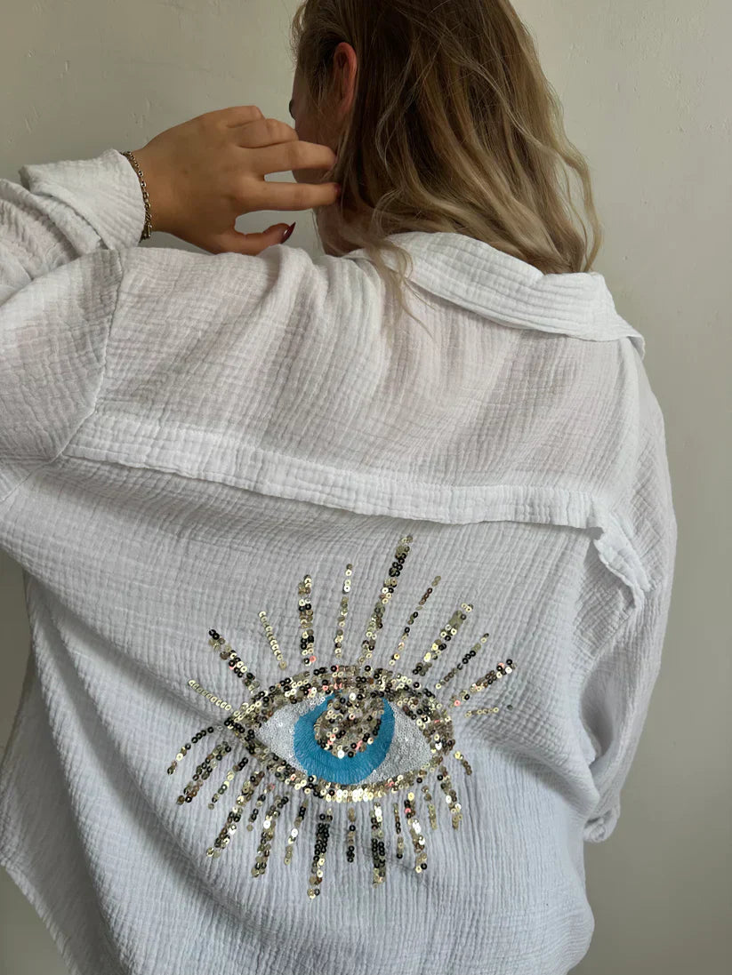 Elody - Camicia Oversize (Disponibile in Taglie Forti)