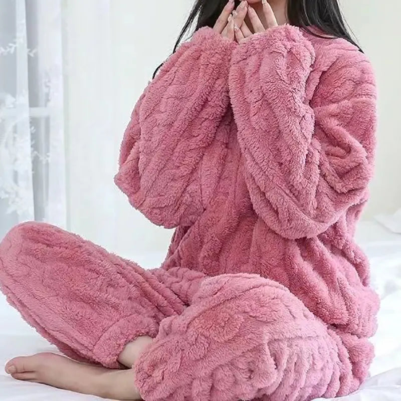 Sophie - Set di Abbigliamento Confortevole in Pile