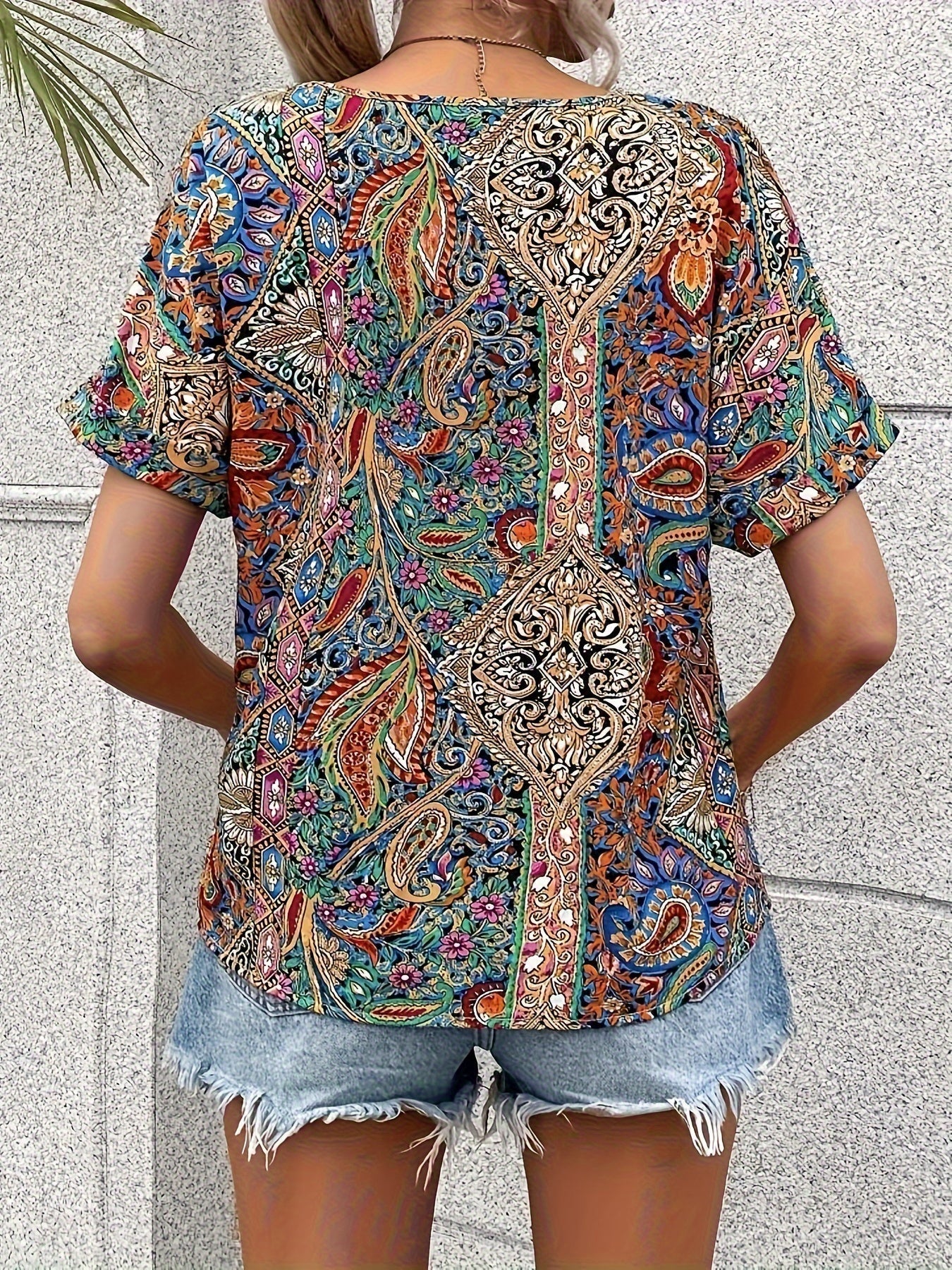 Victoria - Blusa floreale elegante