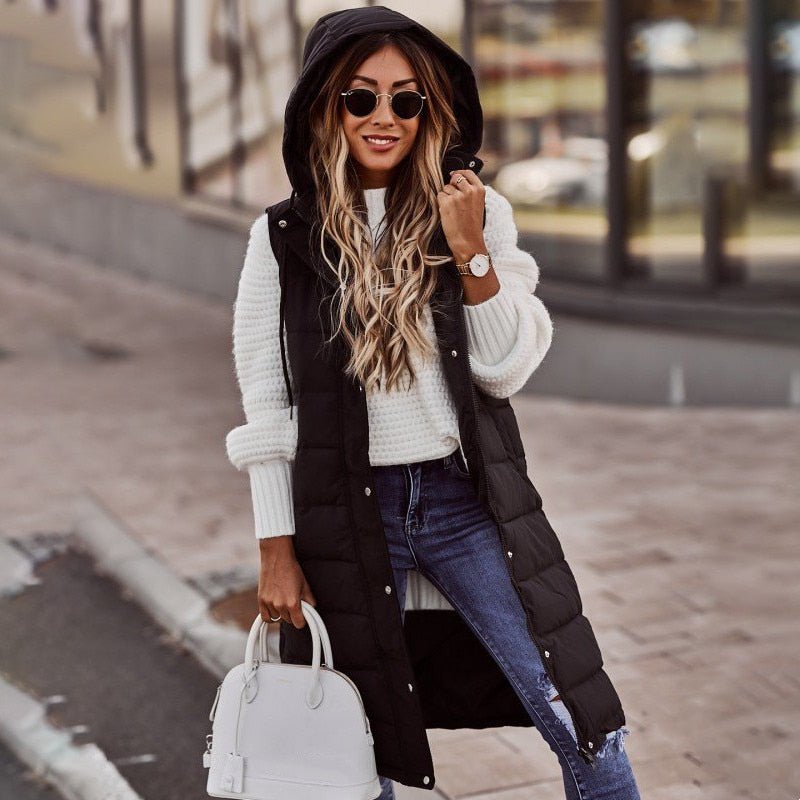 Lucinda - Hooded Puffer Vest