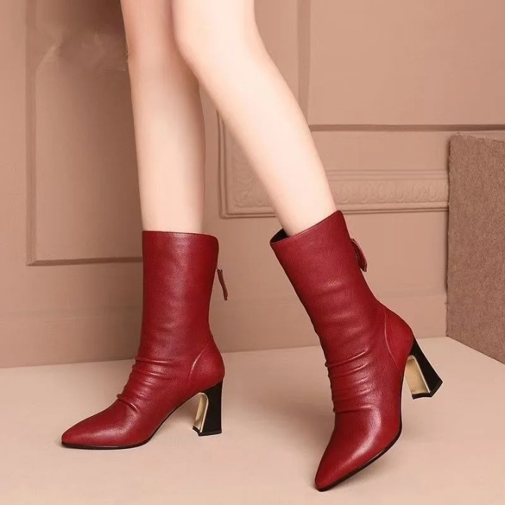Jasmine - Botines con Tacón Elegantes