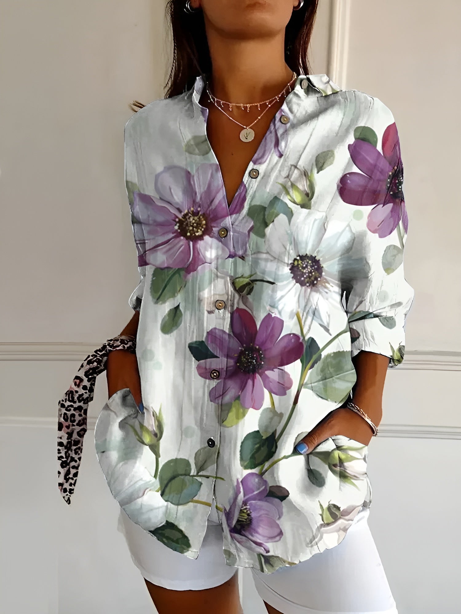 Daisy - Blusa stampata da donna