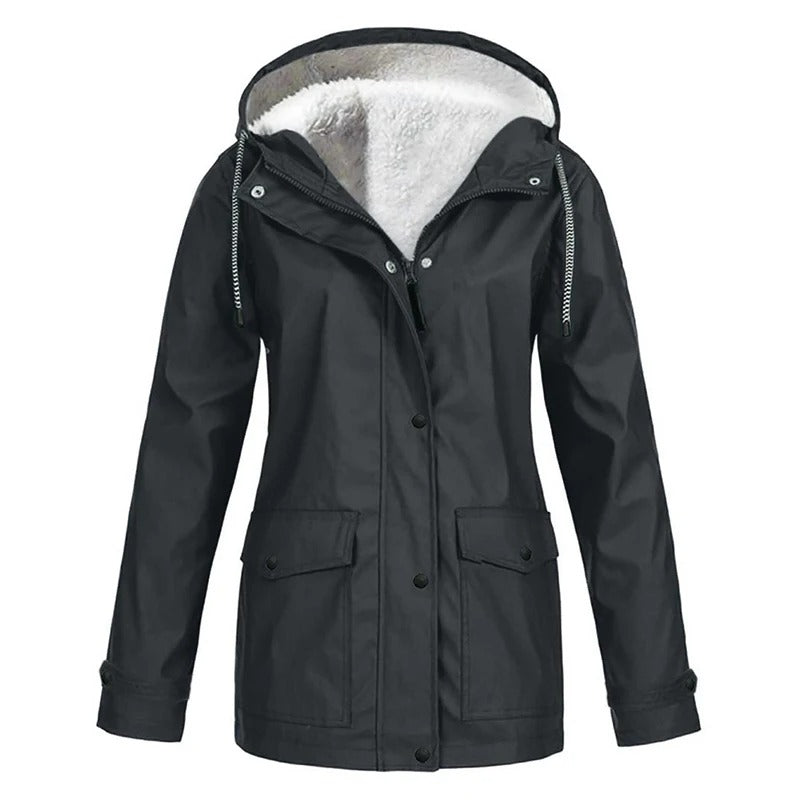 Sophie - Giacca Antivento con Cappuccio Impermeabile (Disponibile in Taglie Forti)