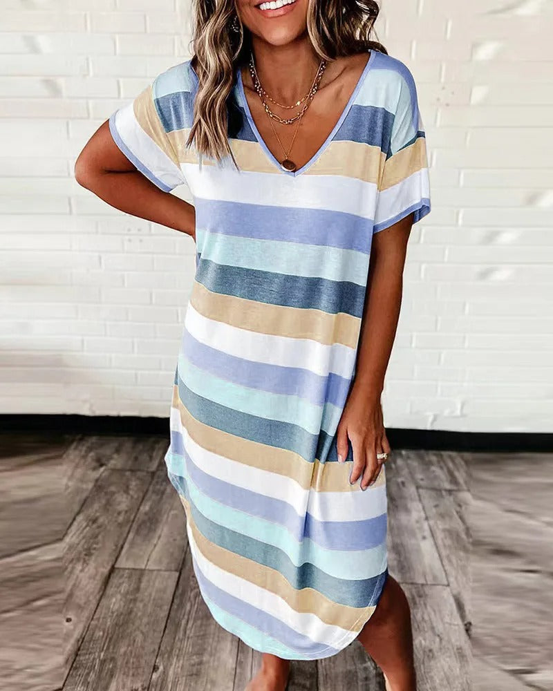 Mila - Vestito Estivo a Righe