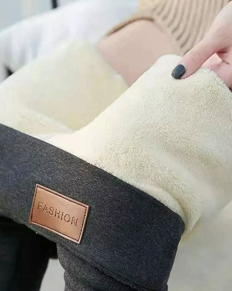 Eilish - Leggings d'hiver doublés en polaire thermique pour une chaleur et un confort ultimes