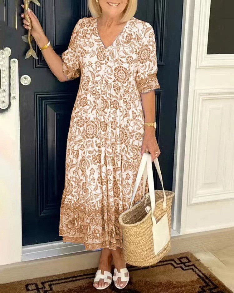 Camilla - Vestido maxi relajado de verano