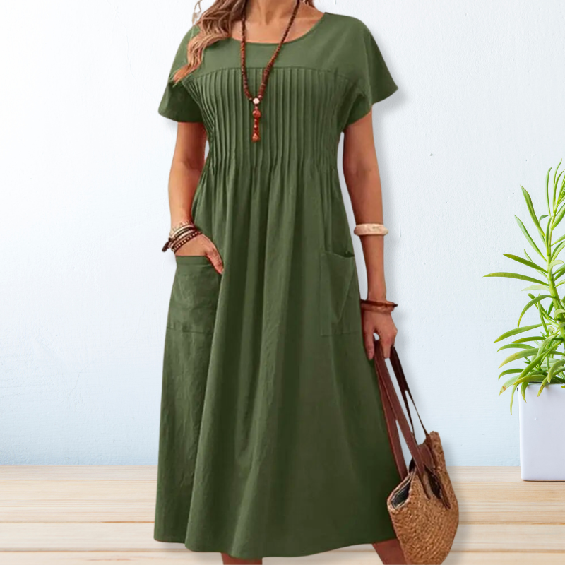Alyssa - Abito Midi Elegante Senza Sforzo