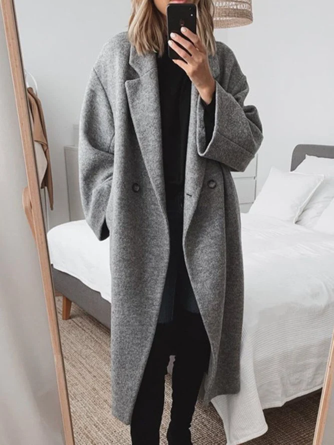 Madeline - Cappotto Lungo Confortevole e Accogliente (Disponibile in Taglie Forti)