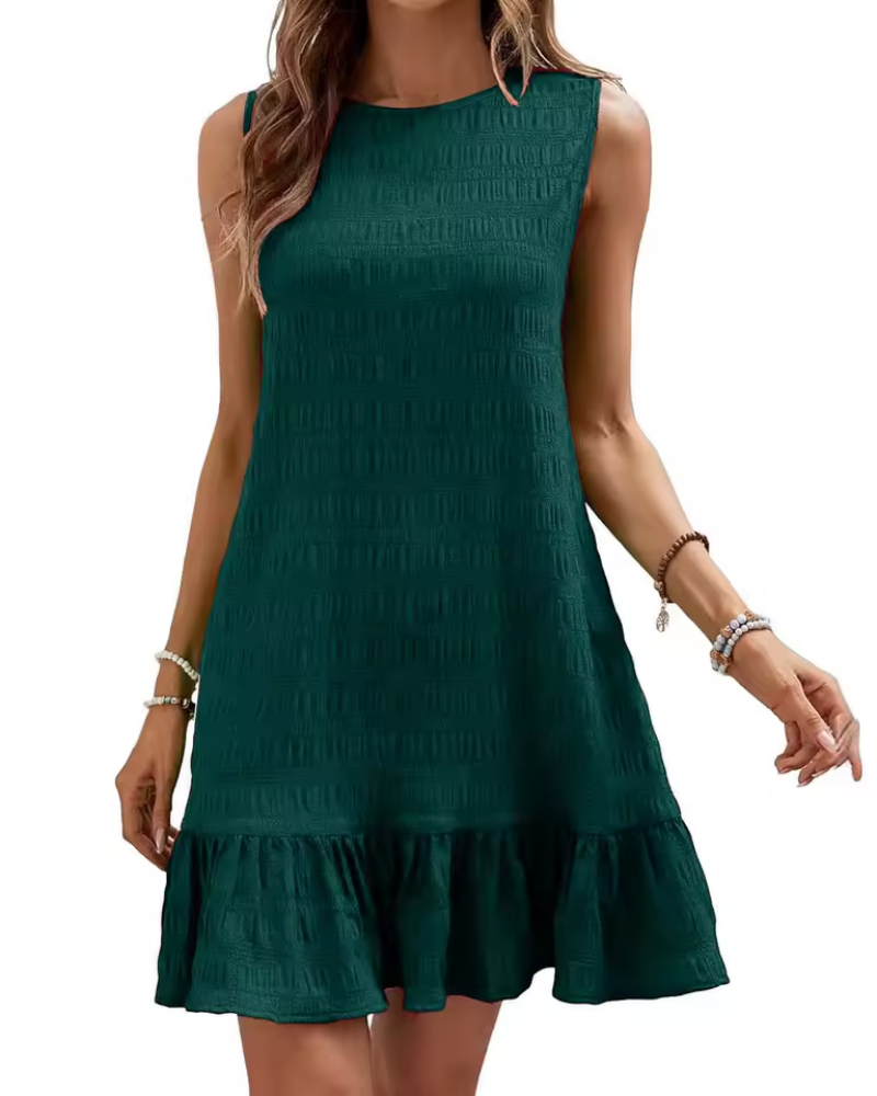 Luciana - Robe courte texturée