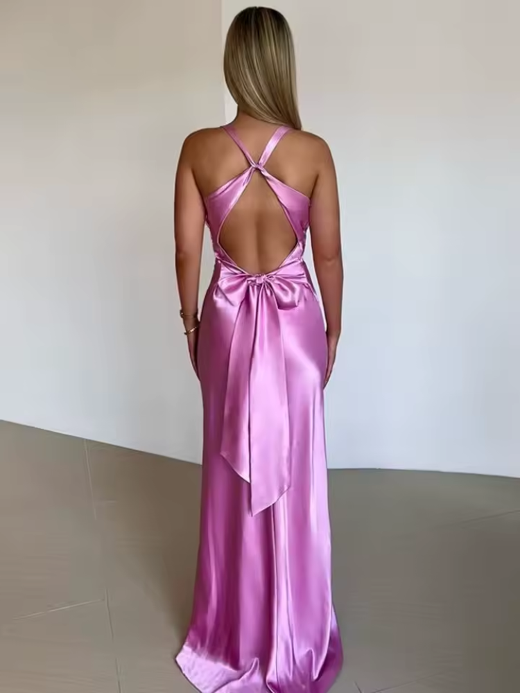 Oceane - Vestido de fiesta sin mangas