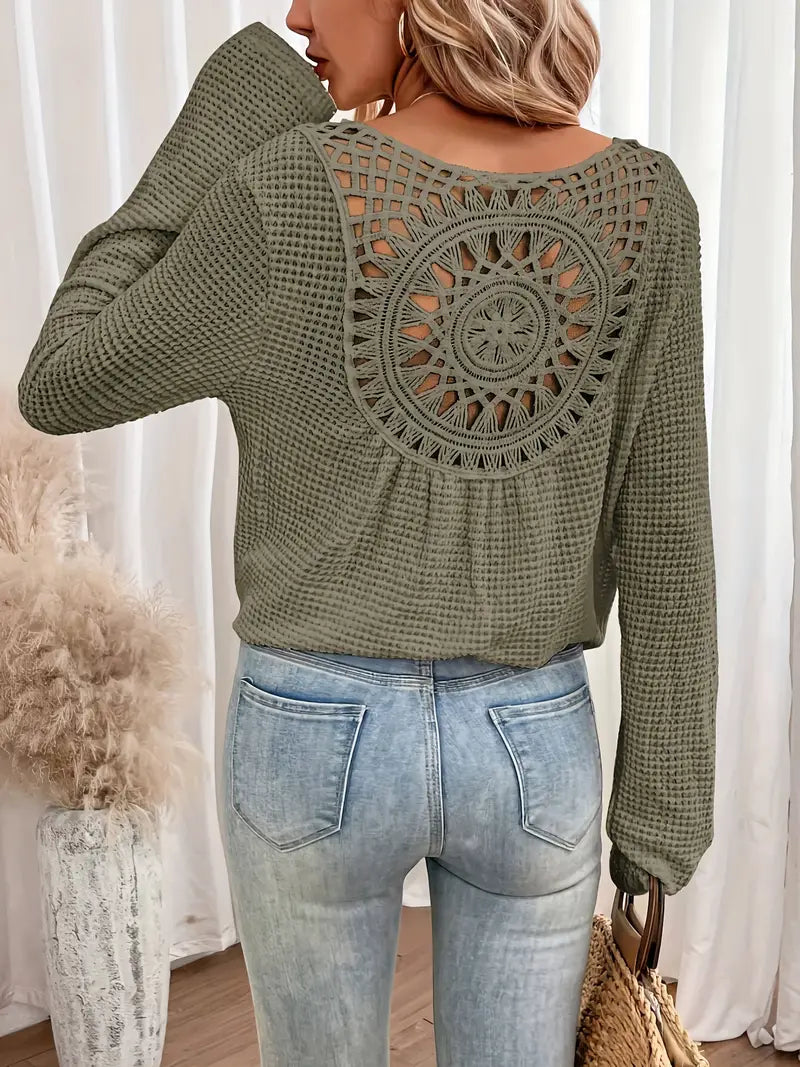 Miranda - Maglione elegante con scollo a V