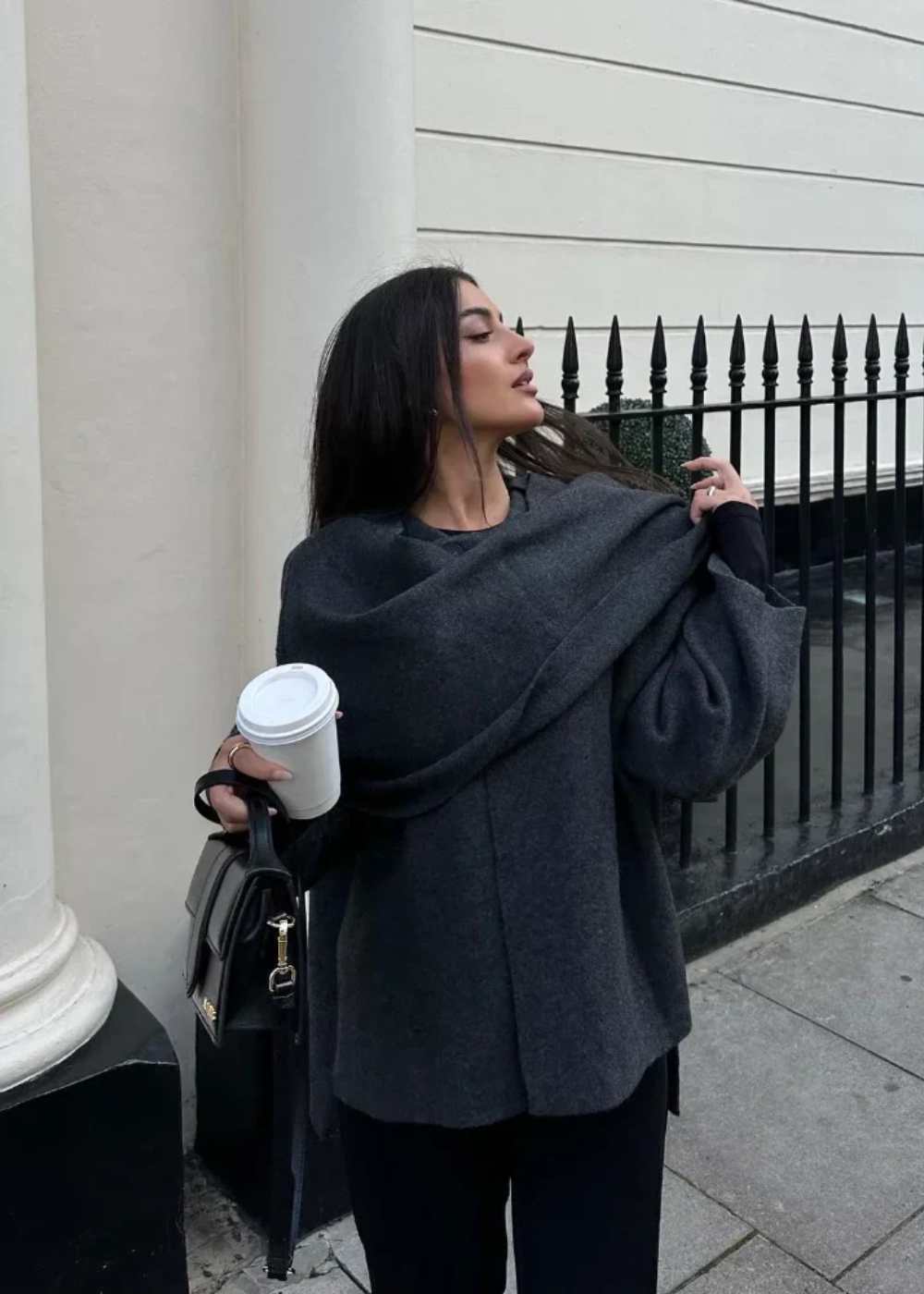 Vivian - Manteau Cape de Luxe
