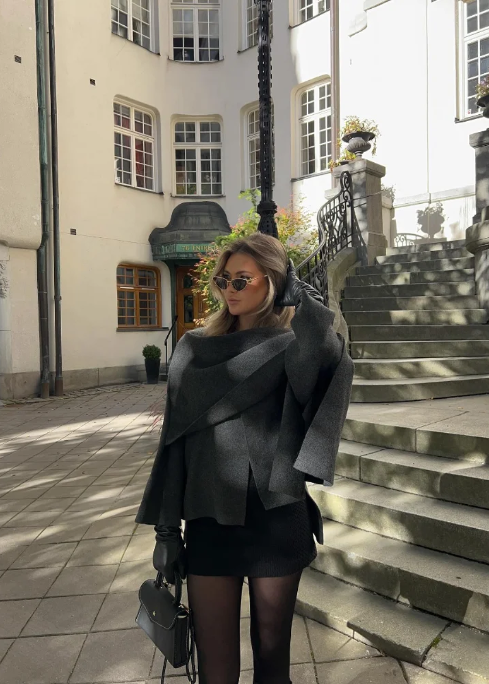 Vivian - Manteau Cape de Luxe