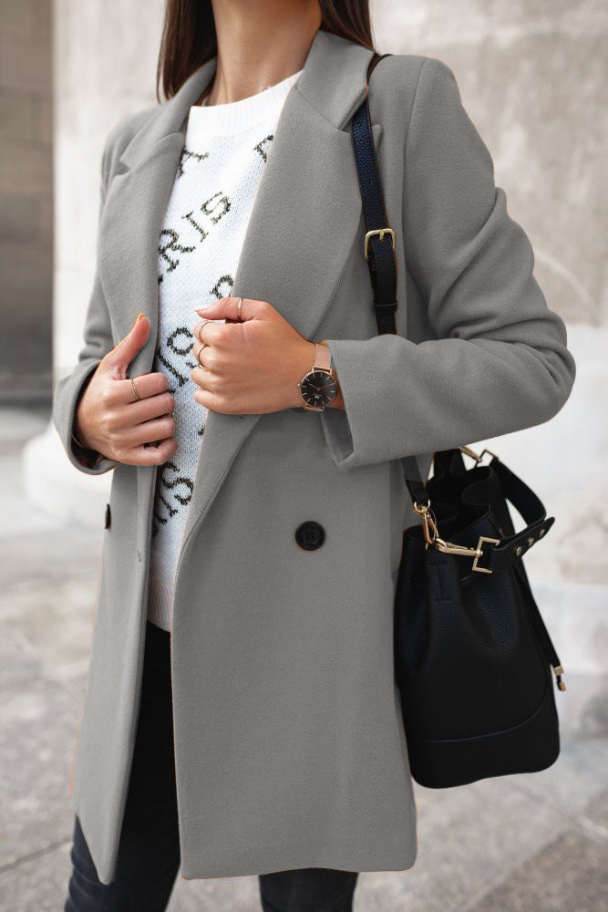 Livia - Cappotto Classico Doppiopetto