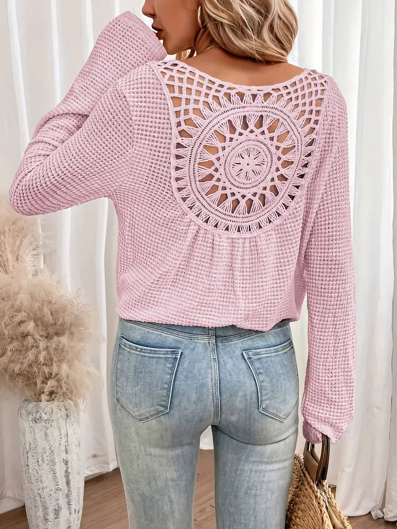 Miranda - Maglione elegante con scollo a V