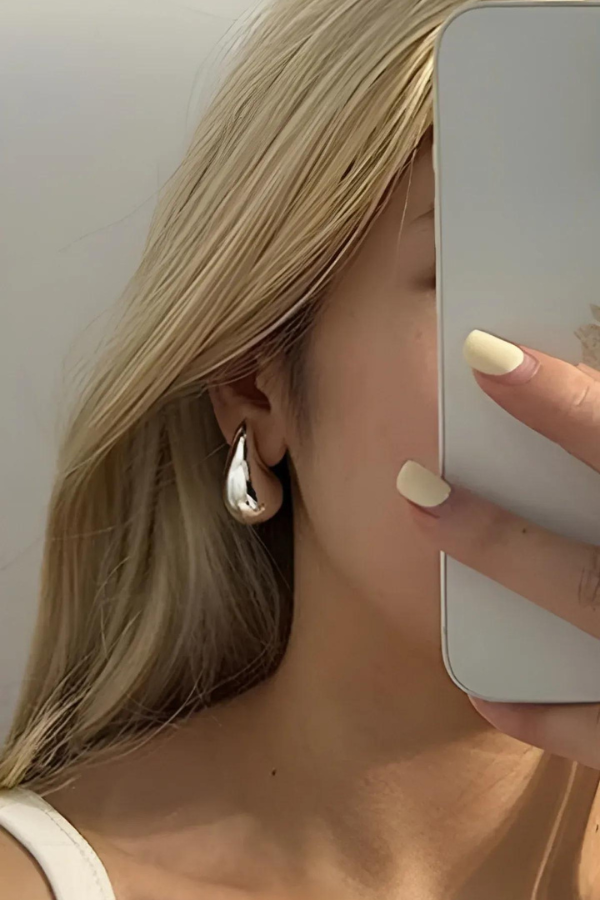 Olivia - Orecchini Minimalisti a Goccia per Tutti i Giorni
