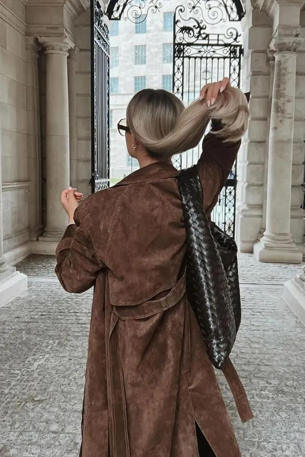 Koa - Trench in pelle vegana