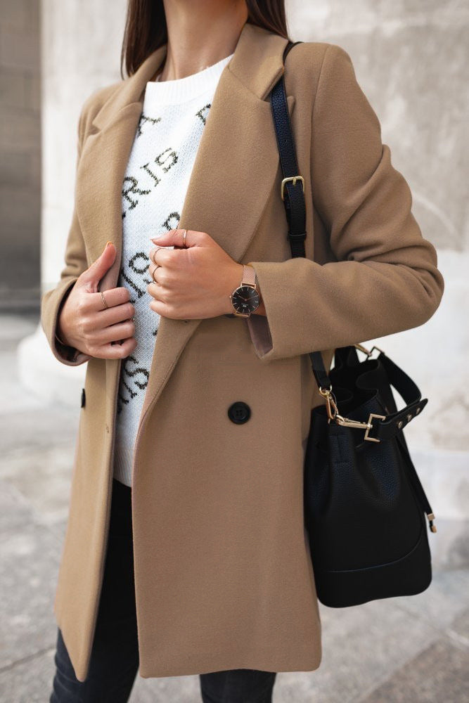Livia - Cappotto Classico Doppiopetto