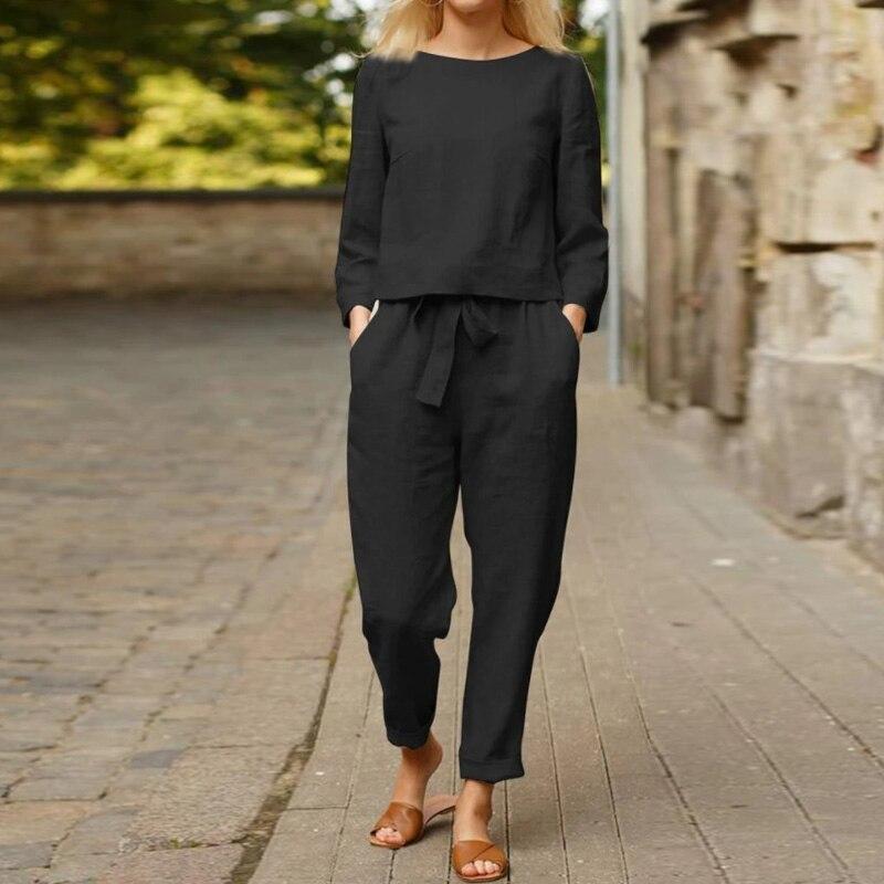 Ina - Ensemble en lin doux pour femme