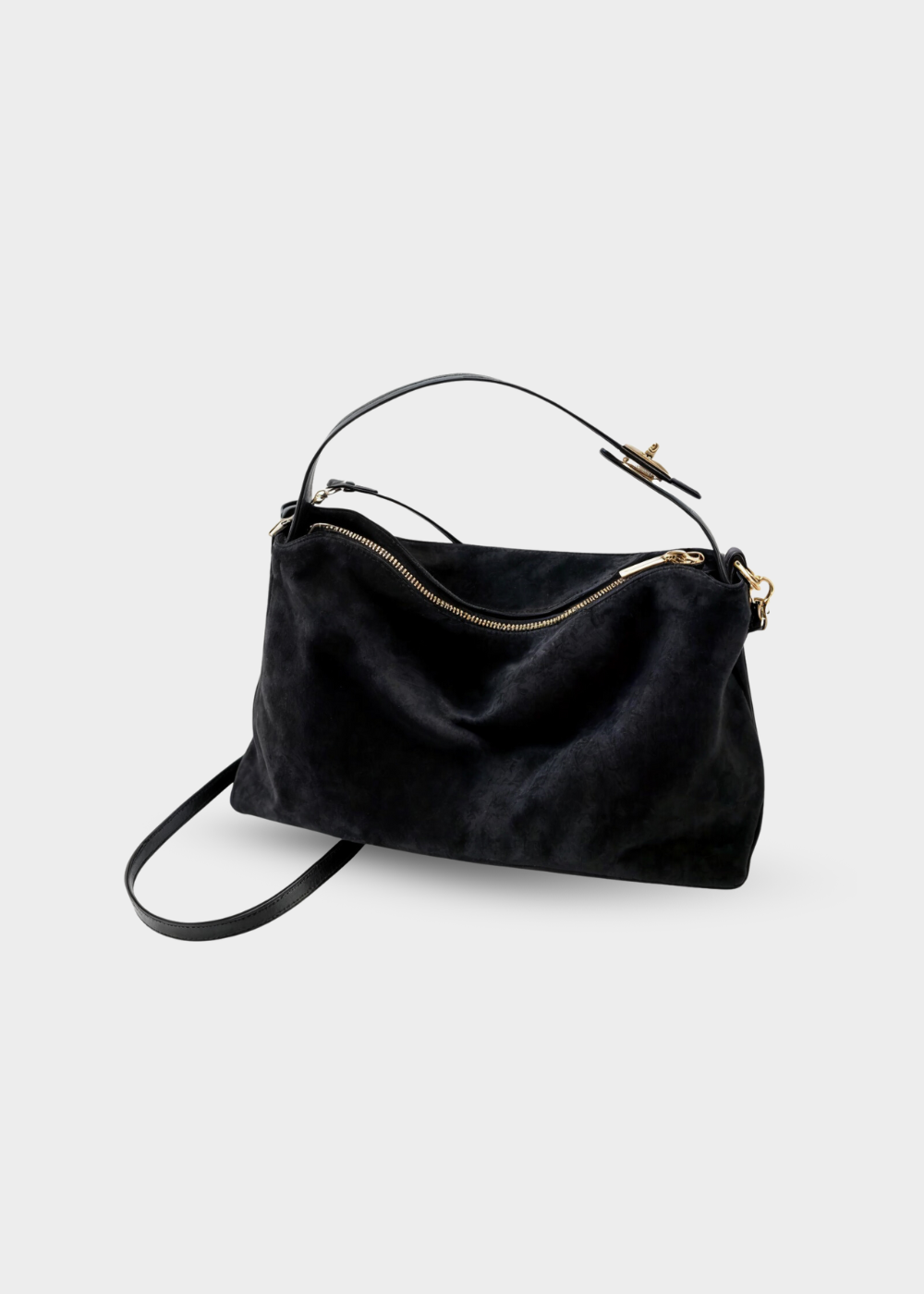 Luna - Borsa MM in Finta Pelle Scamosciata
