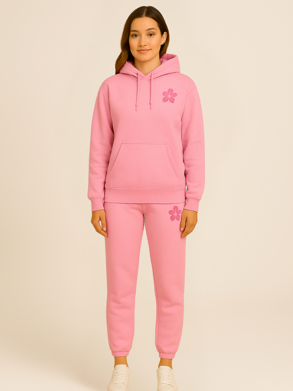 Mila - Tuta Oversize Comoda con Stampa Surf City sul Retro