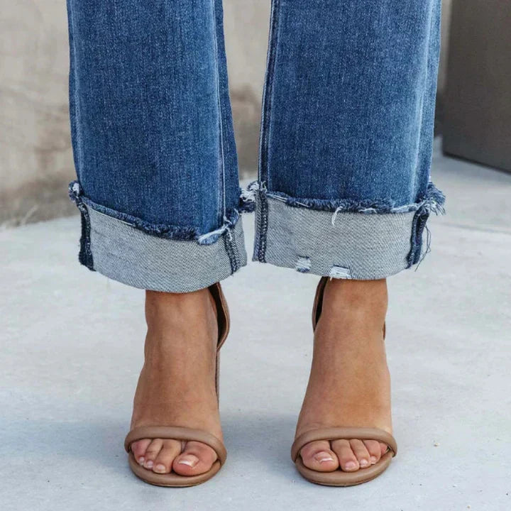 Hazel - Jeans alla Moda a Vita Alta