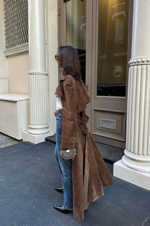 Koa - Trench in pelle vegana