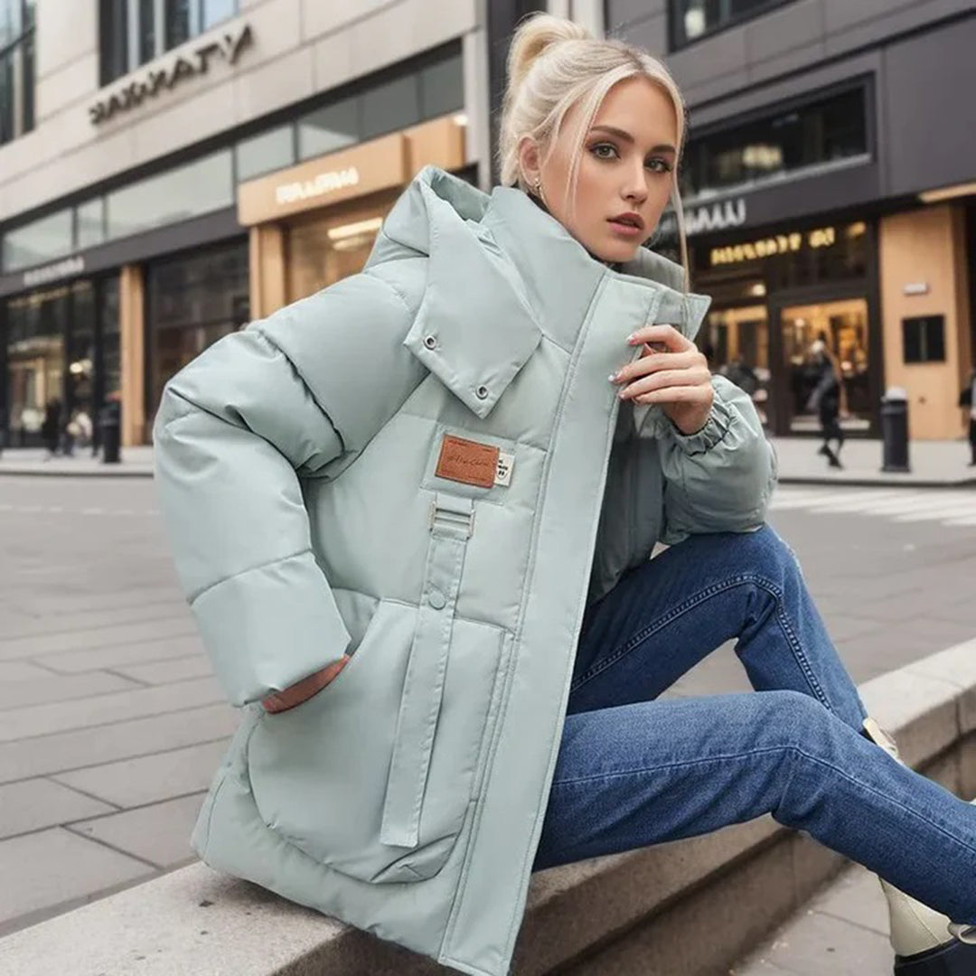 Winona - Doudoune à col montant ultra chaude et tendance pour les jours froids