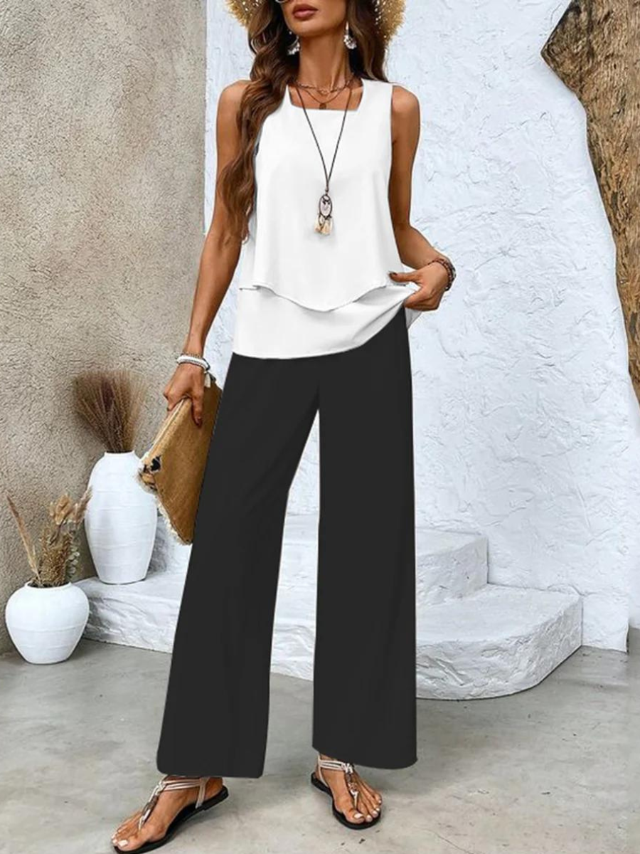 Katie - Conjunto Elegante de Verano