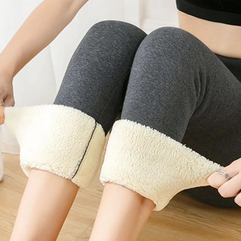 Eilish - Leggings d'hiver doublés en polaire thermique pour une chaleur et un confort ultimes