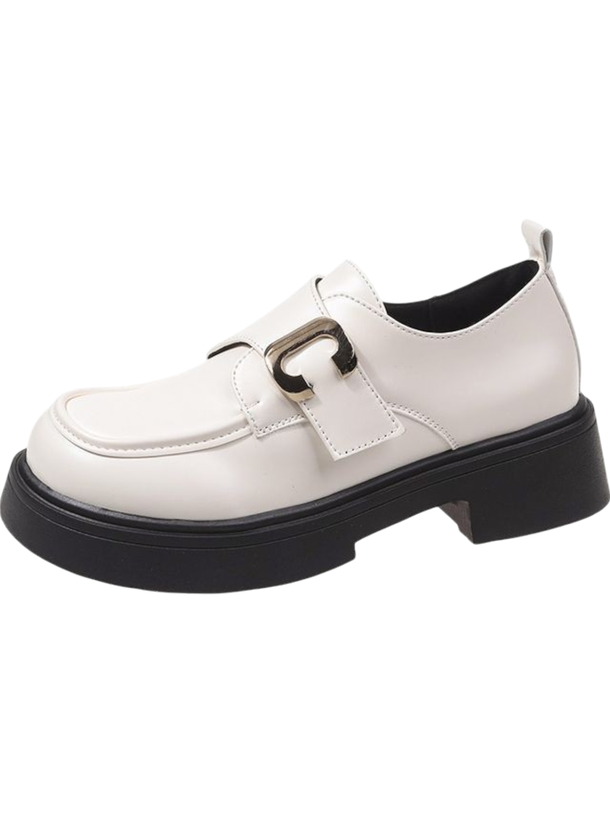 Gabriella - Mocassini Mary Jane con Zeppa Oxford