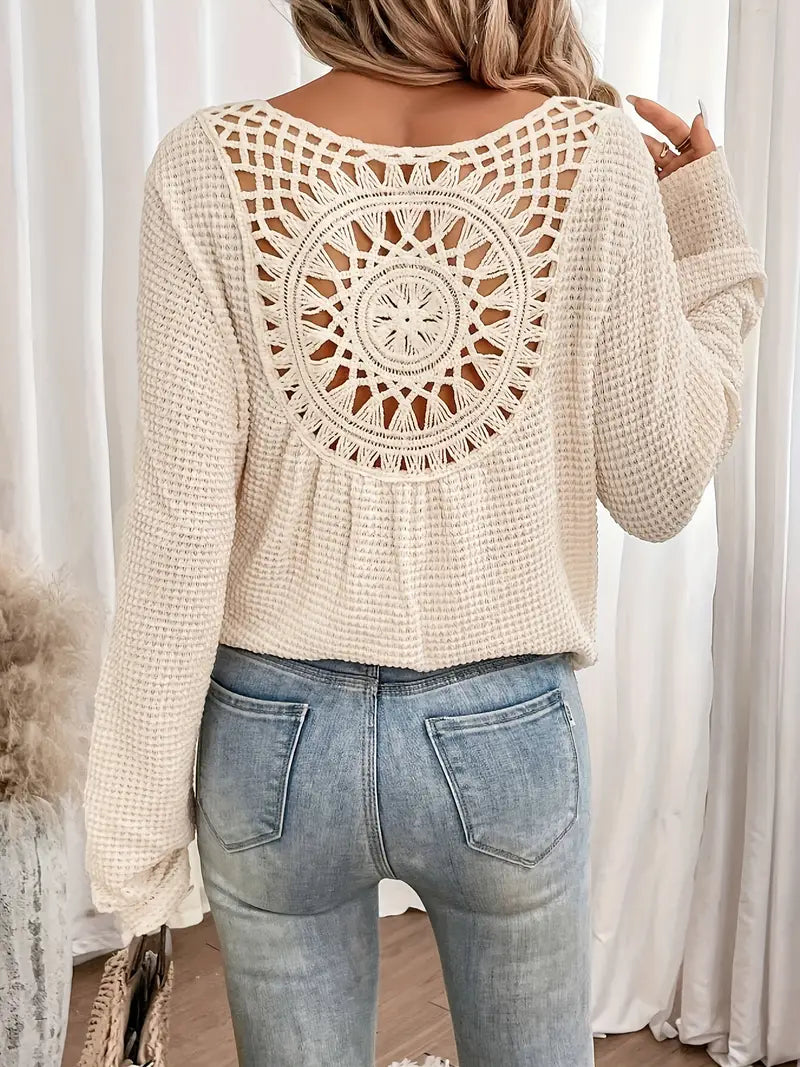 Miranda - Maglione elegante con scollo a V