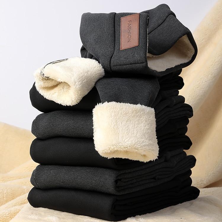 Eilish - Leggings d'hiver doublés en polaire thermique pour une chaleur et un confort ultimes