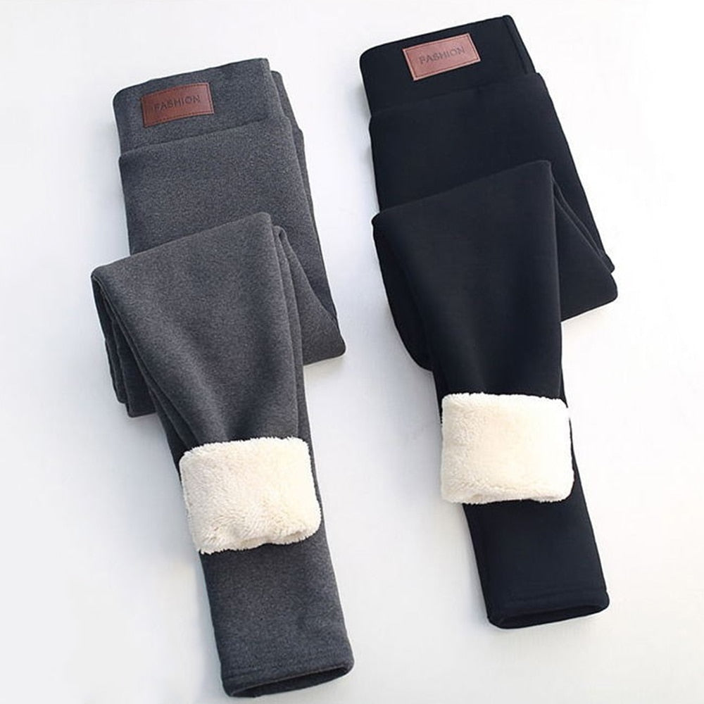 Eilish - Leggings d'hiver doublés en polaire thermique pour une chaleur et un confort ultimes