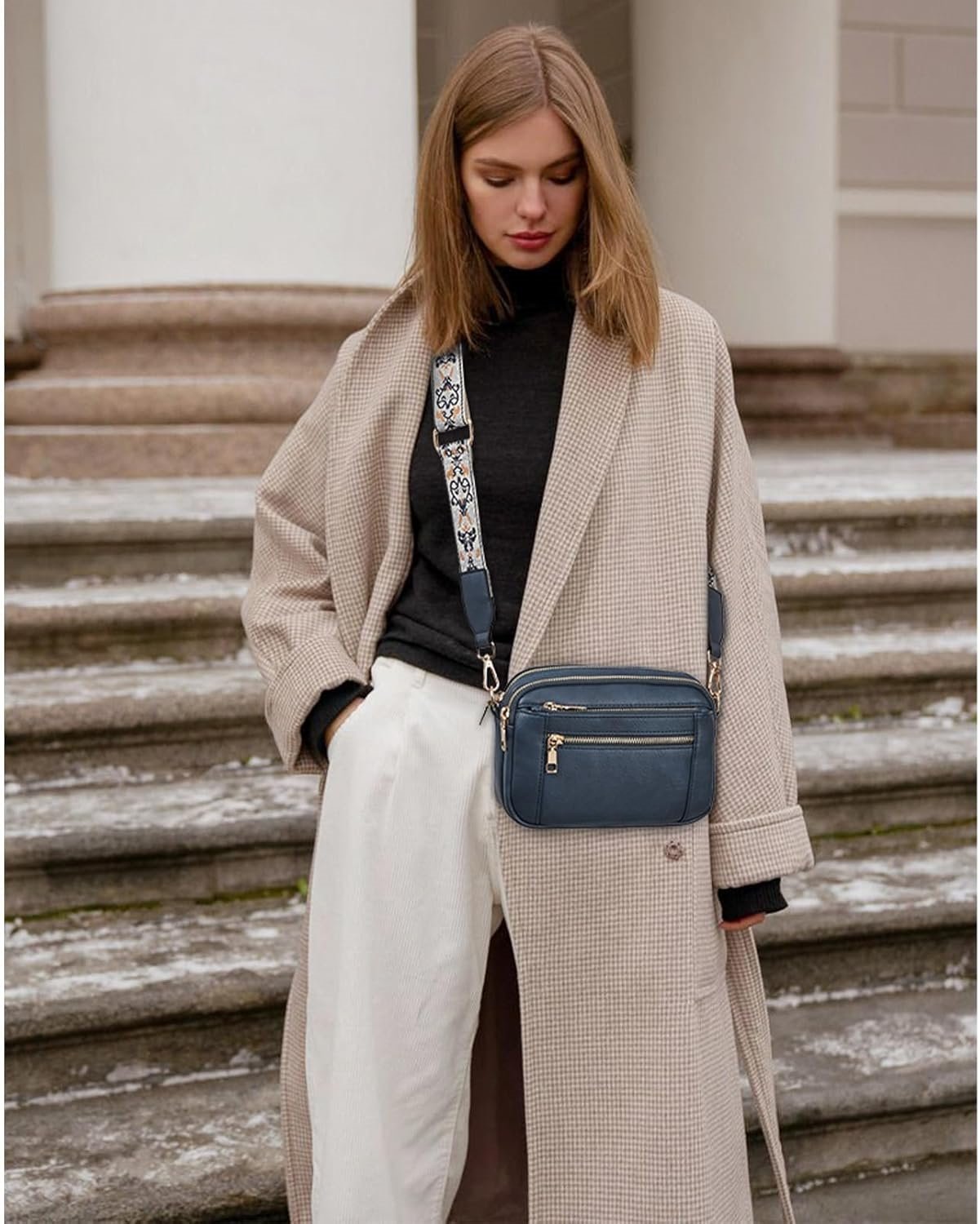 Elsie - Borsa a Spalla in Pelle Raffinata per Eleganza e Uso Quotidiano