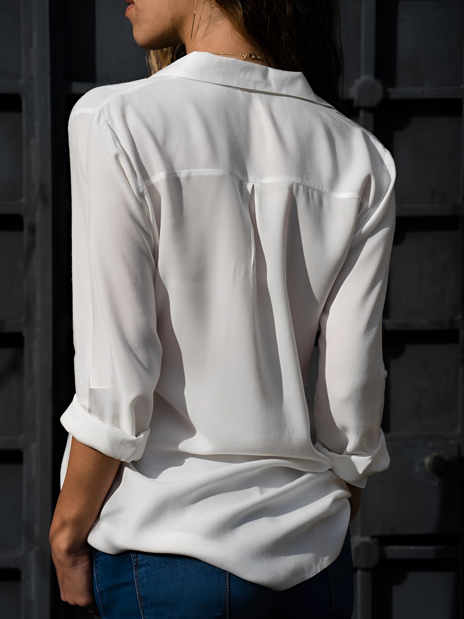 Amelie - Blusa con scollo a V