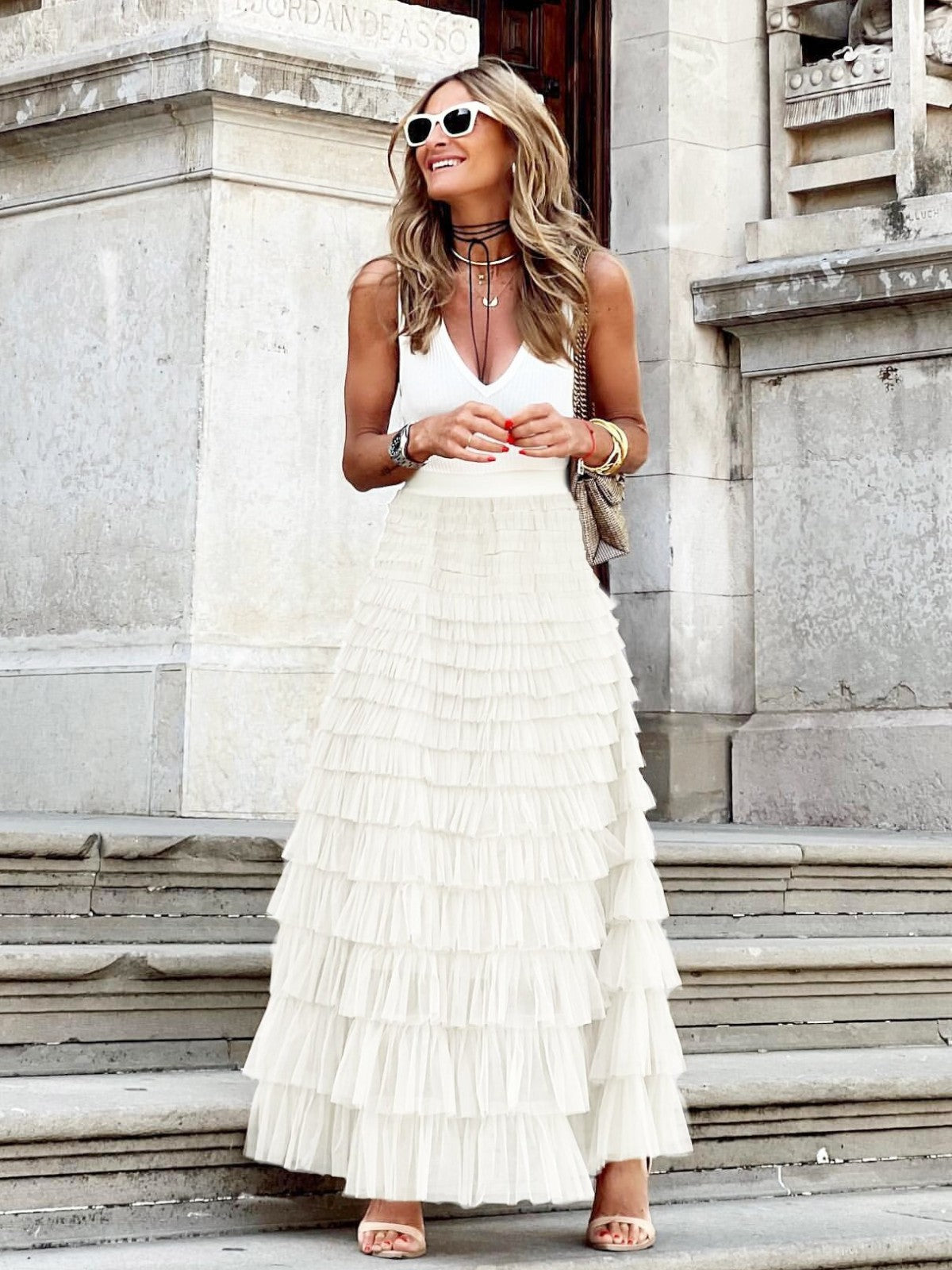 Zaria - Gonna Maxi in Tulle