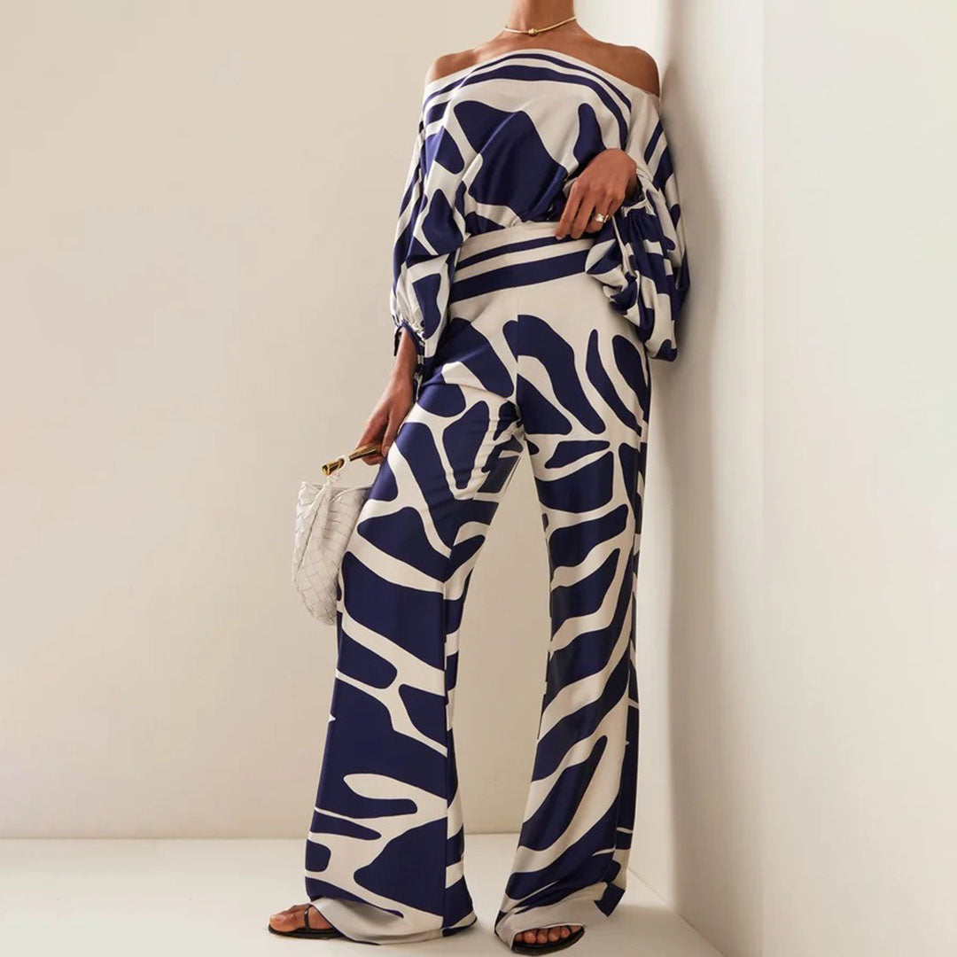 Daphne - Conjunto de verano chic de dos piezas