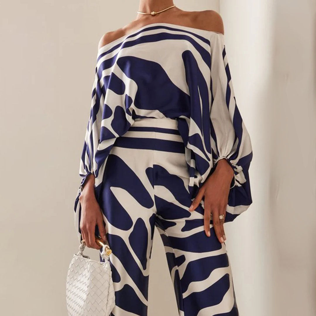 Daphne - Conjunto de verano chic de dos piezas