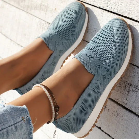 Alexis - Baskets en maille à enfiler