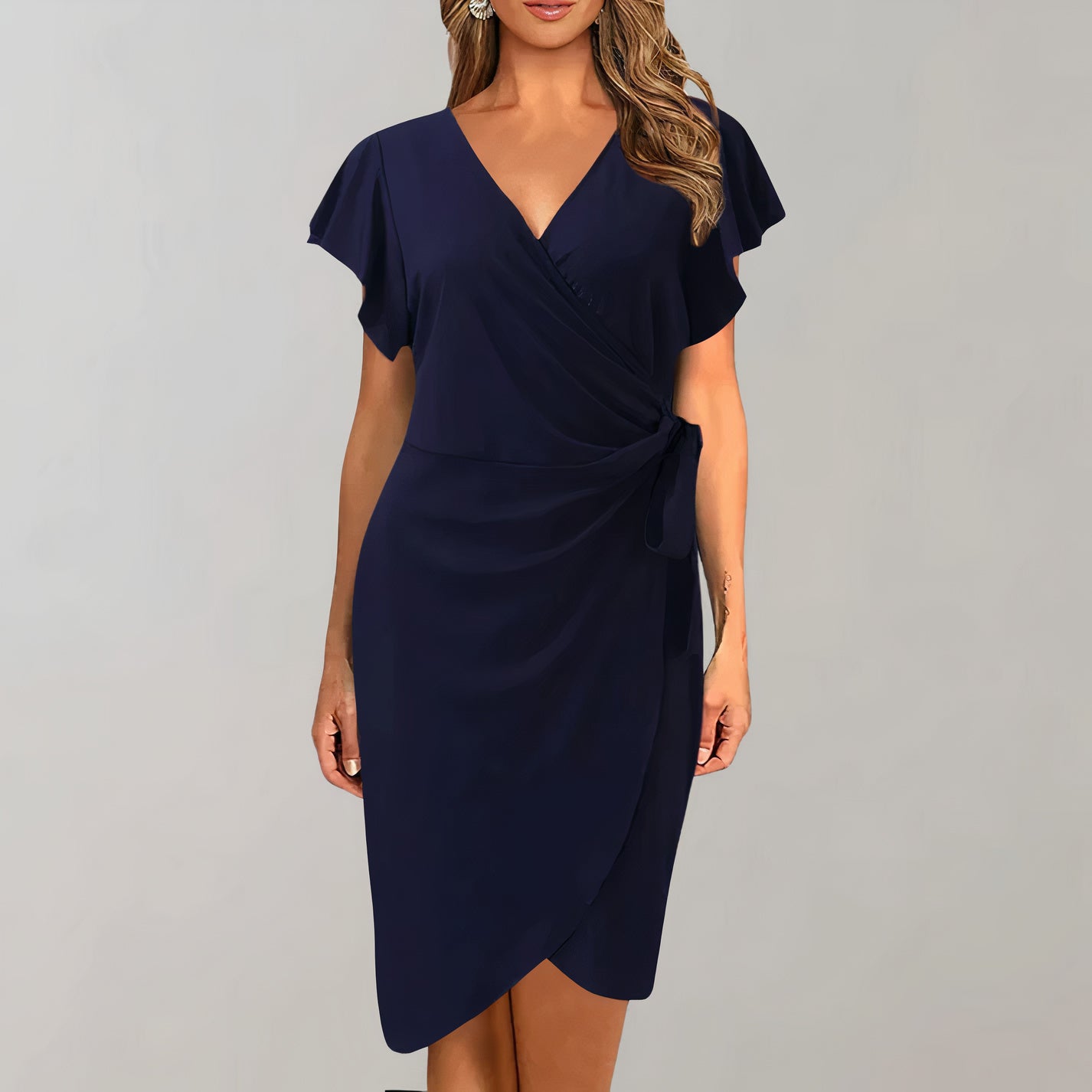 Ailsa - Abito avvolgente elegante, sofisticato e alla moda