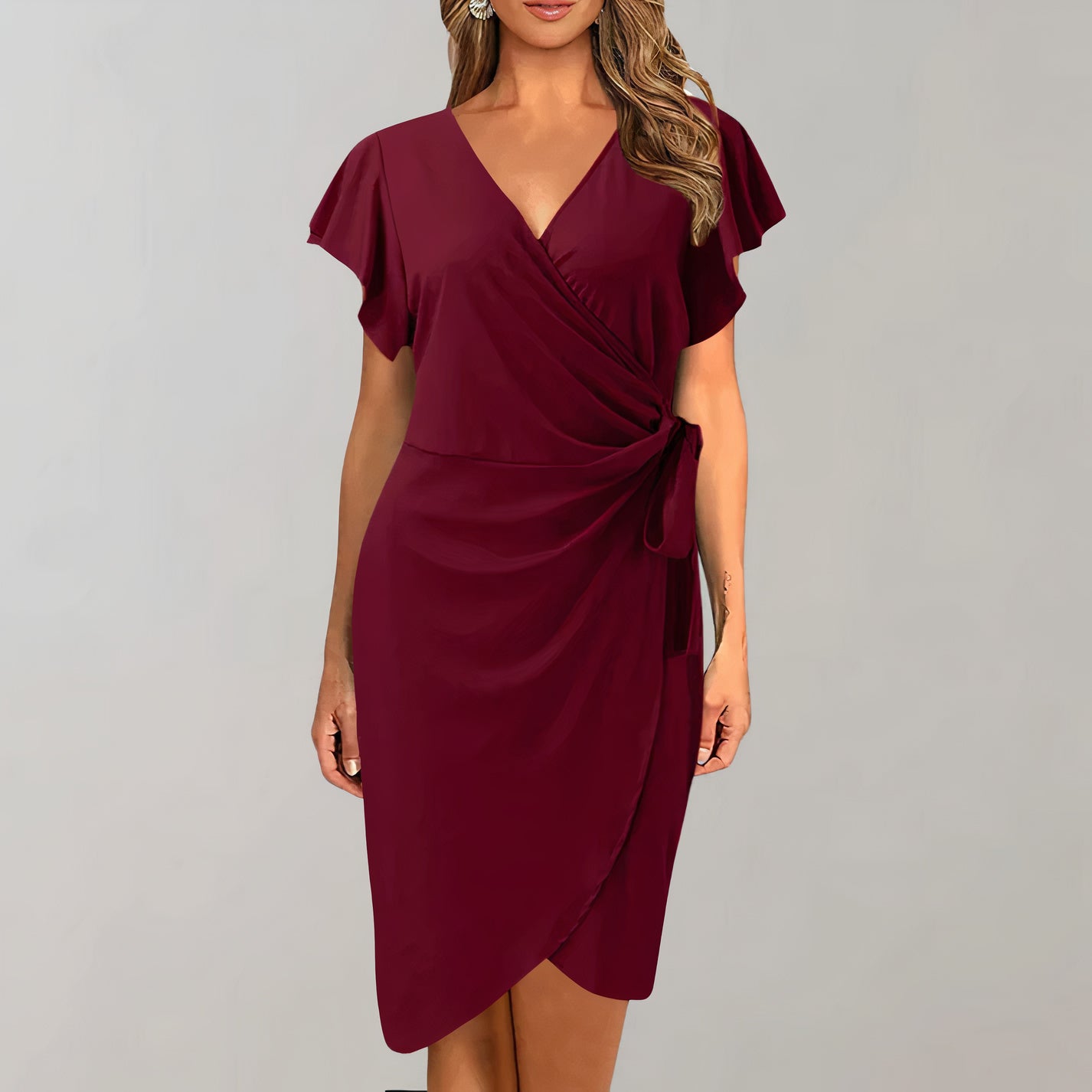 Ailsa - Abito avvolgente elegante, sofisticato e alla moda