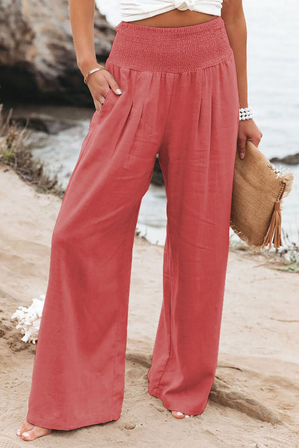 Valentina - Pantaloni Estivi Casual a Vestibilità Comoda