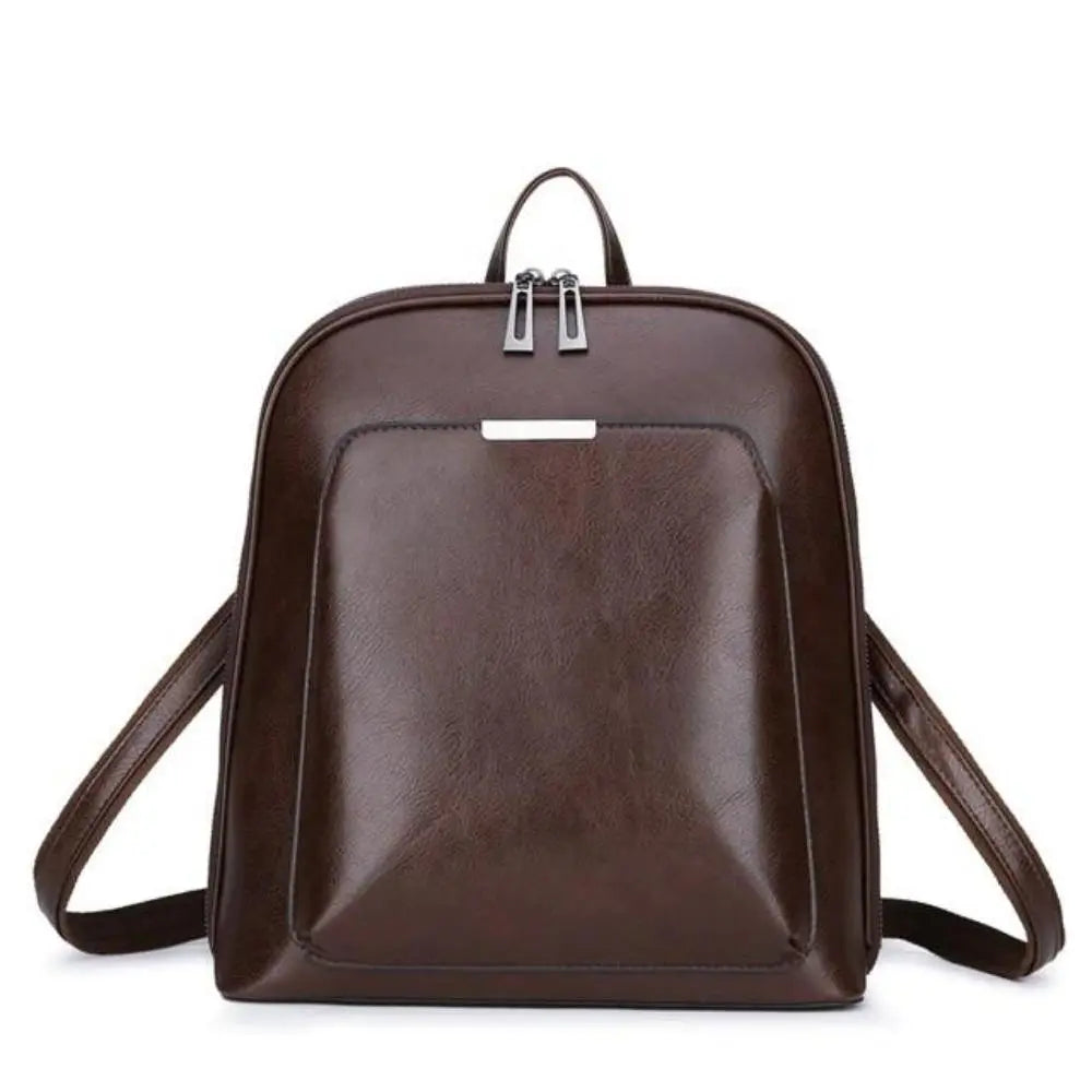 Alexis - Mochila Clásica con Doble Cremallera