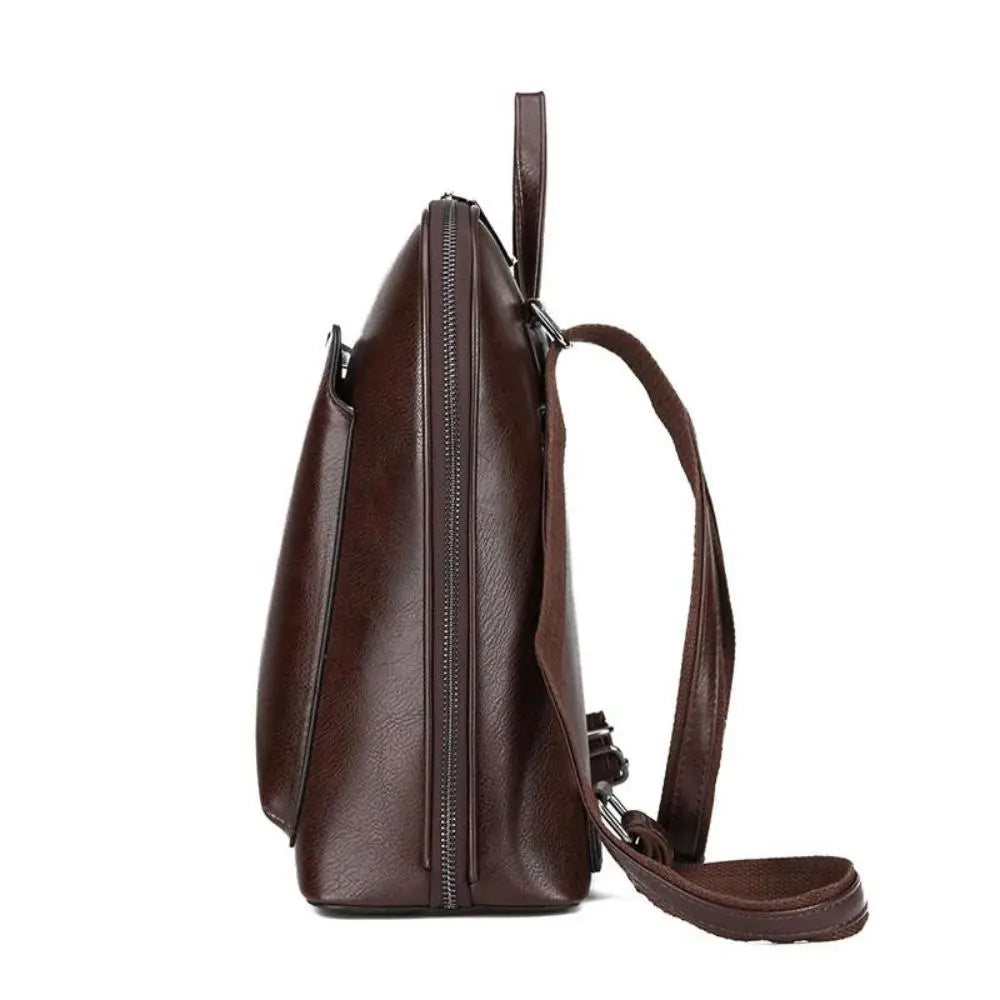 Alexis - Mochila Clásica con Doble Cremallera