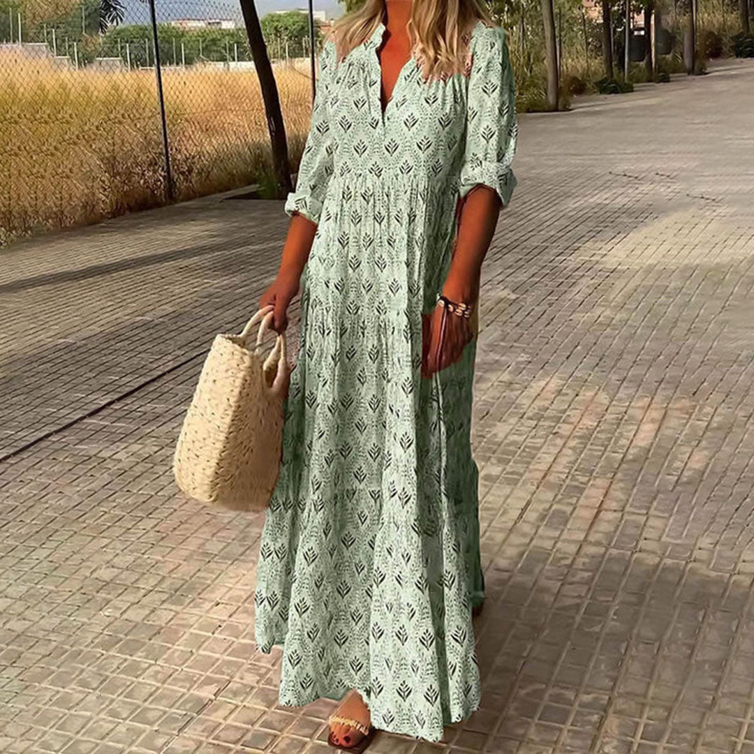 Susan - Abito Maxi Boho da Donna (Disponibile in Taglie Forti)