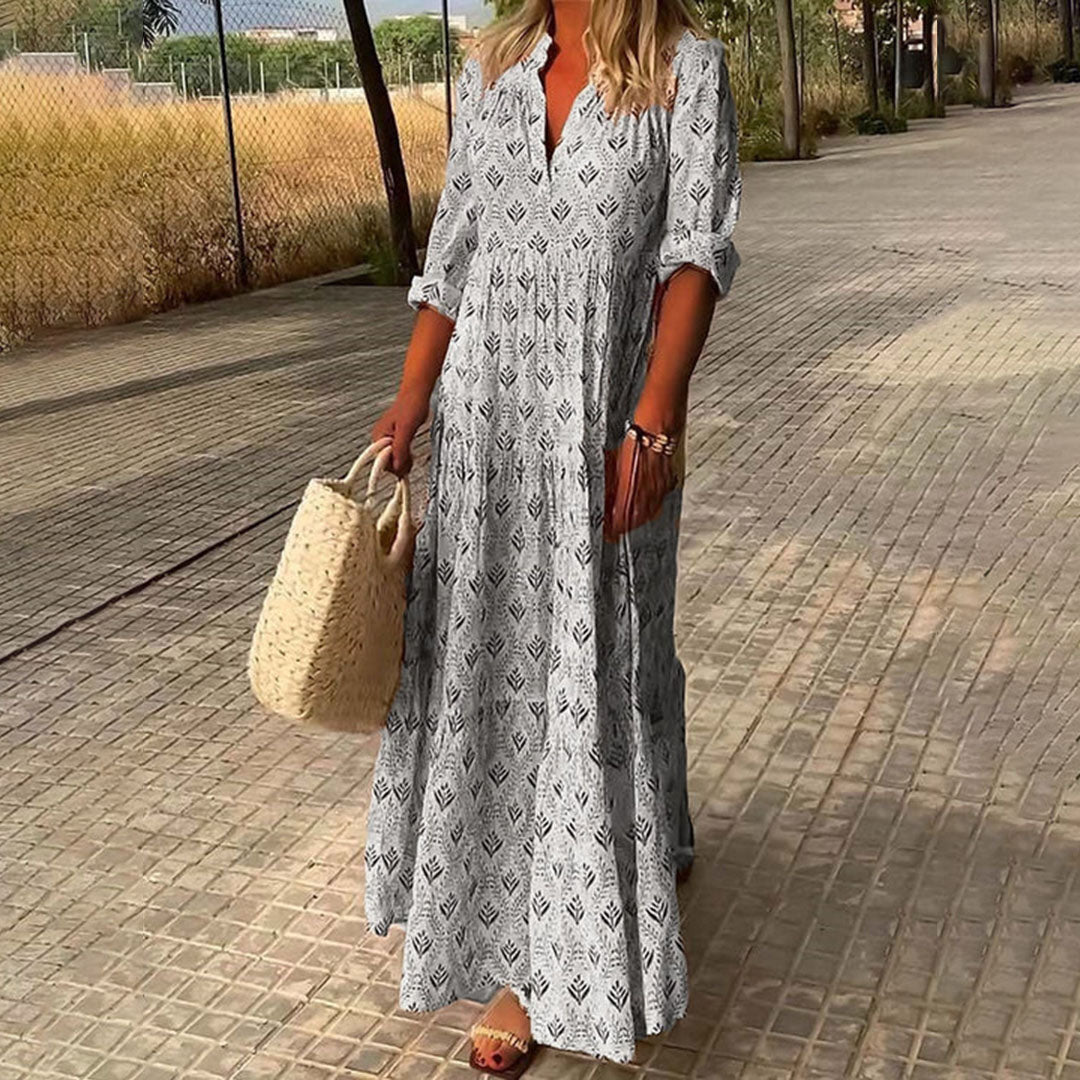 Susan - Abito Maxi Boho da Donna (Disponibile in Taglie Forti)