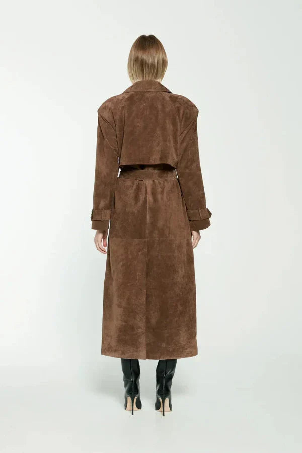 Koa - Trench in pelle vegana